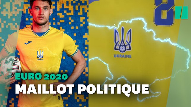 Le maillot de l'Ukraine pour l'Euro 2020 ne plaît pas du tout à la Russie
