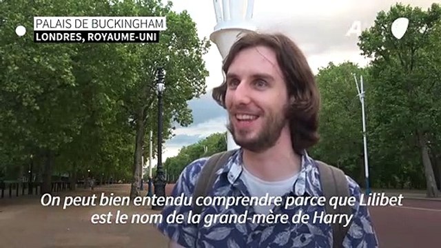 Les Londoniens réagissent aux prénoms de la fille de Harry et Meghan