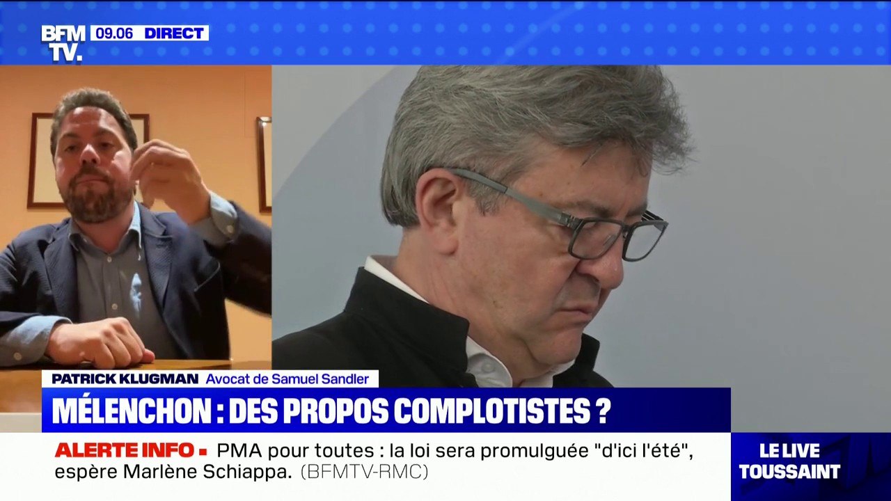Samuel Sandler a pris les propos de Jean-Luc Mélenchon "comme un crachat sur la tombe de sa famille", affirme son avocat