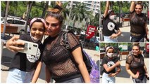Rakhi Sawant Dances With Her Little Fan On The Street; Netizens Ask 'Why Are You Not Wearing A Mask?