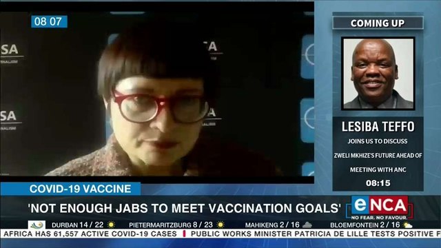 Not enough jabs to meet vaccination goals