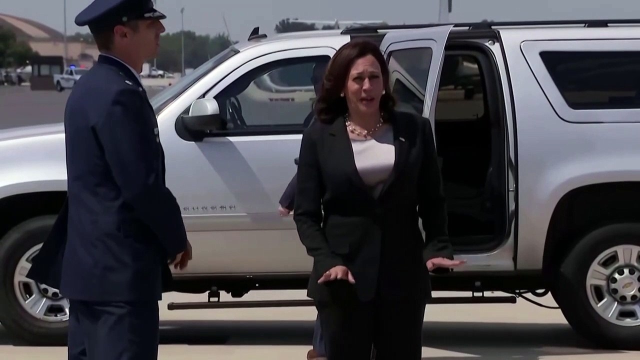 Holpriger Start für Kamala Harris' erste Auslandsreise