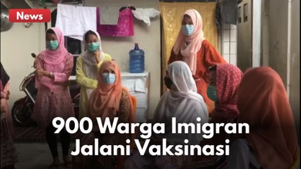 900 PENGUNGSI IMIGRAN DI PEKANBARU JALANI VAKSINASI COVID-19 !!