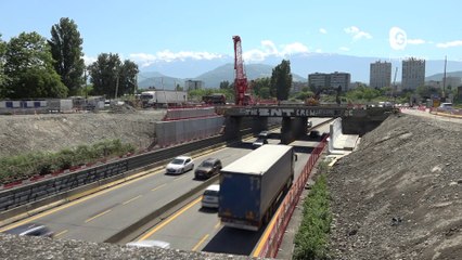 Reportage - L'échangeur du Rondeau en travaux jusqu'en 2024