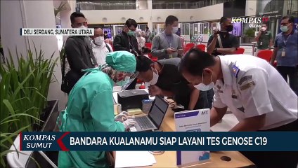 Bandara Kualanamu Siap Layani Tes Genose Covid-19