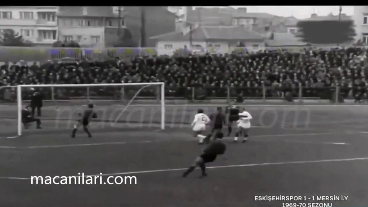 Eskişehirspor 1-1 Mersin İdman Yurdu [HD] 08.03.1970 - 1969-1970 Turkish 1st League Matchday 18
