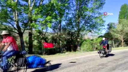 60 yaşından sonra bisikletleriyle Türkiye turuna çıktılar