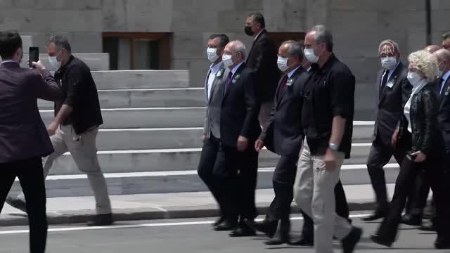 Son dakika haber! Kılıçdaroğlu, Selahattin Babüroğlu'na düzenlenen cenaze törenine katıldı