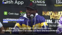 'It was fun': Mayweather and Logan Paul in post-match Miami comments