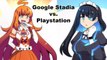 Playstation-Chan Meets Google Stadia-Chan