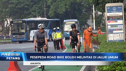 Pesepeda Road Bike Boleh Melintas di Jalur Umum