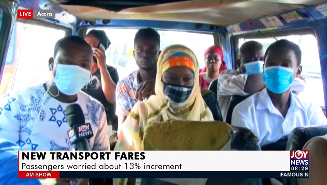 New Transport Fares: Passengers worried about 13% increment - AM Show on Joy News (7-6-21)