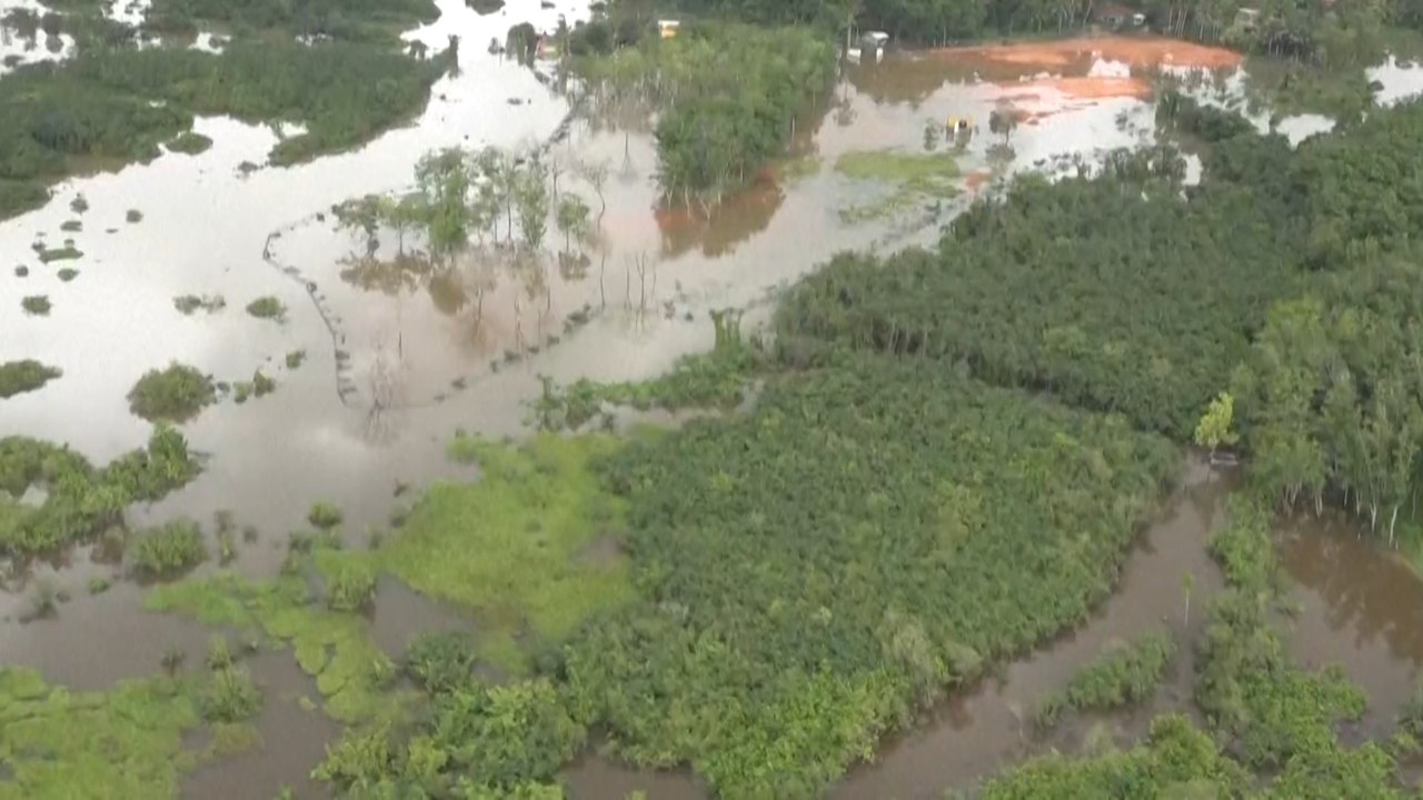 Überschwemmungen in Sri Lanka