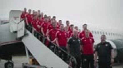 Euro 2020 - Le Pays de Galles s'est envolé pour Bakou