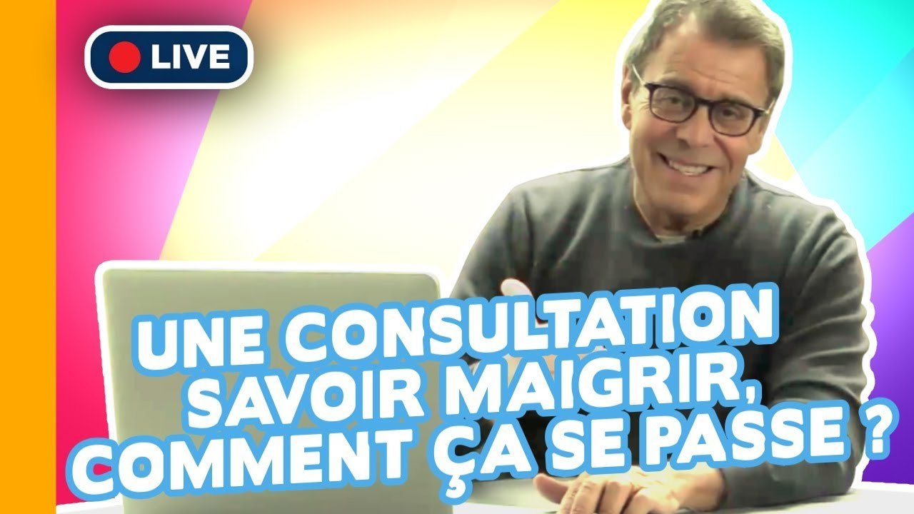 ▶ C'est Quoi une Consultation sur le Programme Savoir Maigrir ? Dr Cohen Live