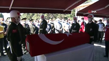 Pençe Yıldırım Harekatı şehidi son yolculuğuna uğurlanıyor