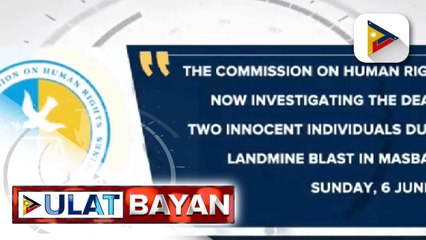 Football player at kanyang pinsan, nasabugan ng IED habang nagbibisikleta sa Masbate