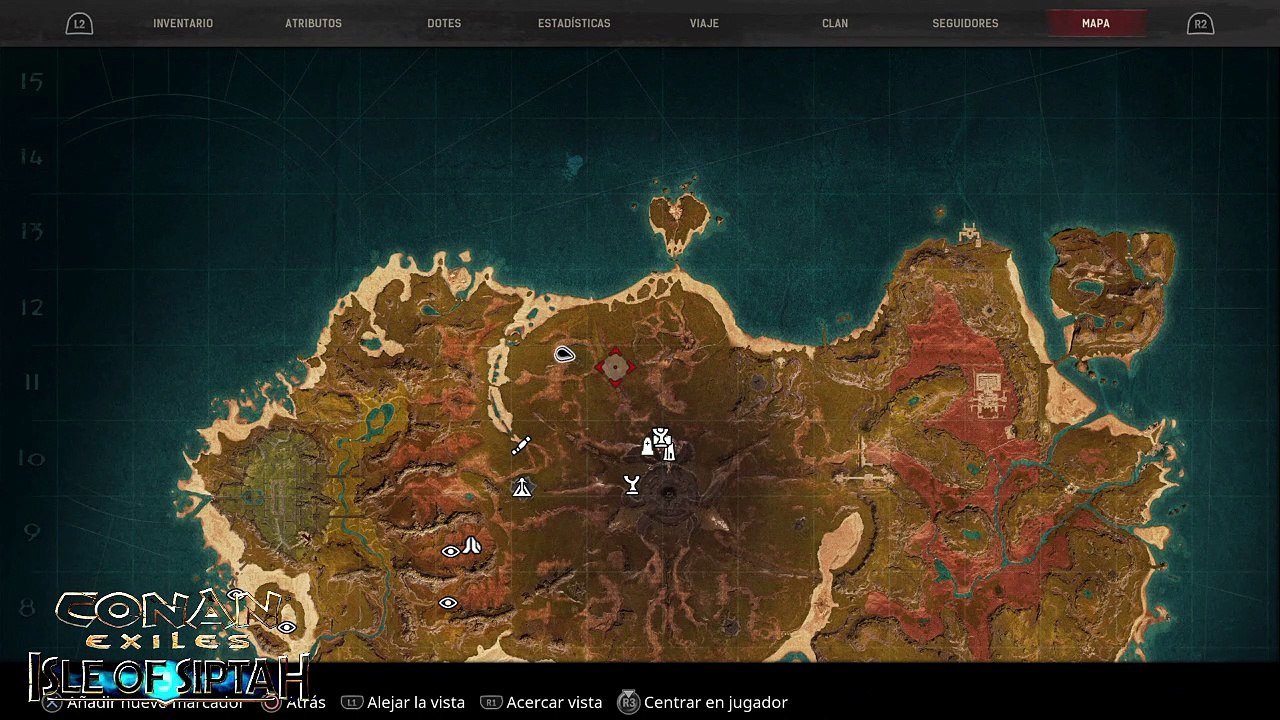 Conan Exiles PS4 Isla de Siptah #3 - Captura de esclavos - canalrol 2021