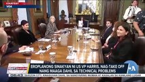 Eroplanong sinasakyan ni US VP Harris, nag-take off nang maaga dahil sa techinical problems