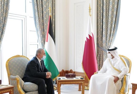 Son dakika haber... Filistin Başbakanı Iştiyye, Doha'da Katarlı mevkidaşıyla Filistin'deki gelişmeleri görüştü
