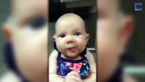Annesinin sesini ilk kez duyan bebek
