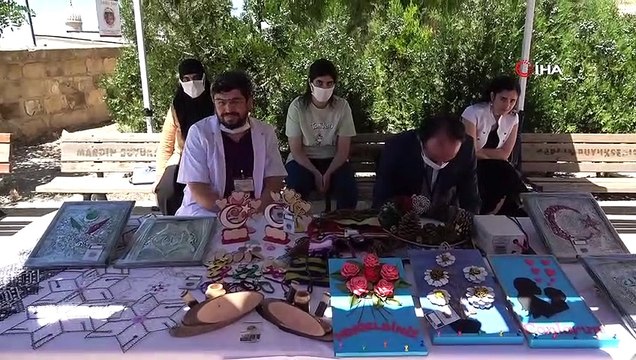 Artuklu Halk Eğitim Merkezi ve Olgunlaşma Enstitüsü tarafında yapılan çalışmalar sergilendi