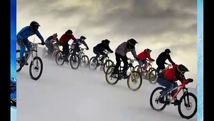 VTT - Teaser neige sur le massif ardennais - Janvier 2021