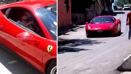 Gizemli iş adamı,  4 milyon lira değerindeki lüks aracıyla çocukların hayalini gerçekleştirdi