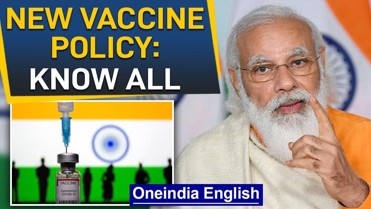 Free vaccines for all: PM Modi's mega address to the nation amid 2nd wave |  Oneindia News