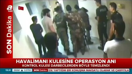 Havalimanı kulesine böyle operasyon yapıldı!