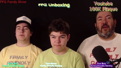FFG Unboxing Youtube 100K Plaque
