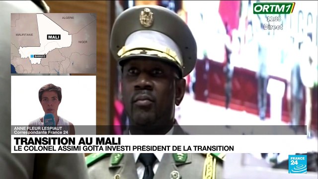 Investiture d'Assimi Goïta : que retenir du discours du nouveau président de la transition du Mali ?