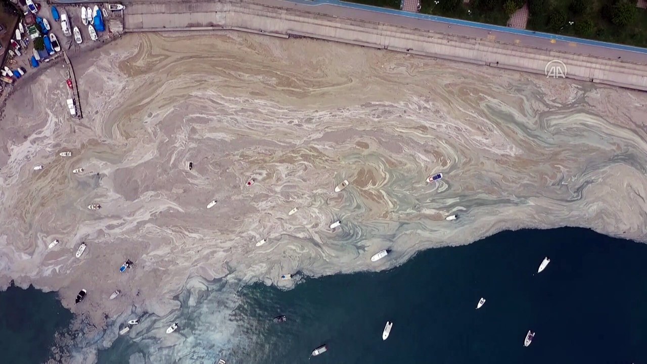 İSTANBUL - (DRONE) - Anadolu Yakası sahillerind...
