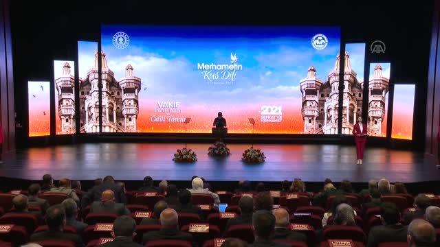 Son dakika haberi! Kültür ve Turizm Bakanı Ersoy Merhametin Dili Kuş Dili Vakıf Haftası Toplantısı nda konuştu