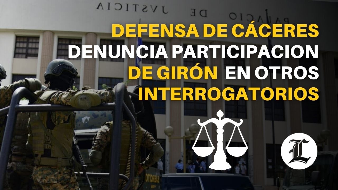 Defensa de Adán Cáceres denuncia que Raúl Alejandro Girón participa en interrogatorios de otros imputados en Coral