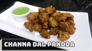 Channa Dal Pakoda | How to make Crunchy Channa Dal Pakora