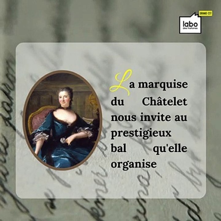 Une Vie de Château - invitation au bal