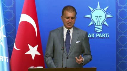 ANKARA - Çelik: ''Avrupa'nın değerlerini korumaktan bahsediliyorsa yapılması gereken ilk iş göçmenler konusunda ki gayrimeşru uygulamaların sona erdirilmesidir''