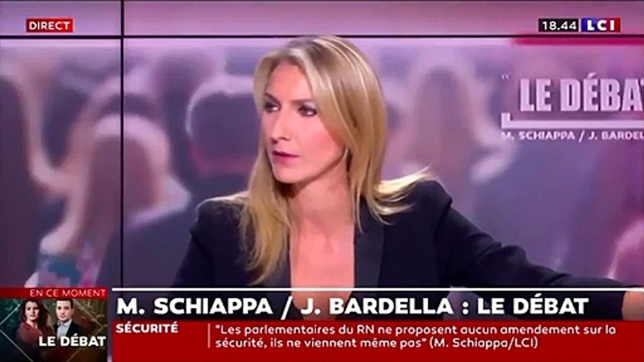 Jordan Bardella face à Marlène Schiappa : «Le "en même temps" sur la sécurité n'est pas possible»
