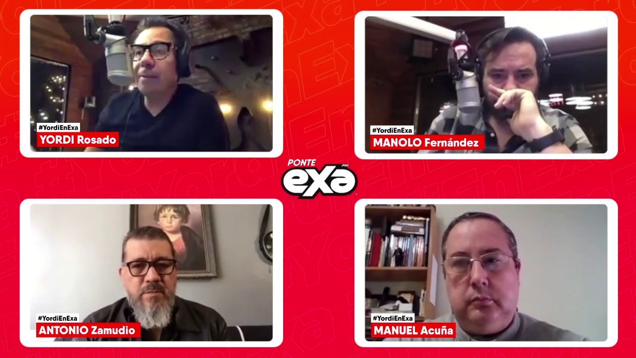 Nos acompañan el obispo Manuel Acuña y Arturo Zamudio en Yordi En Exa.