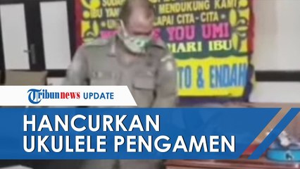 Viral Satpol PP Hancurkan Ukulele Pengamen, Ini Kata Kasatpol hingga Wali Kota Pontianak Minta Maaf