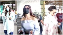 Kangana Ranaut, Ekta Kapoor & Uvashi Rautela Spotted At The Airport