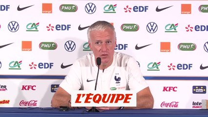 Deschamps : « Un retour à la normalité » - Foot - Bleus