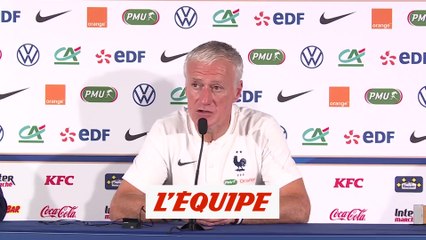 Download Video: Deschamps sur Coman, Hernandez et Rabiot :« S'il y a risque, je ne le prendrai pas » - Foot - Bleus