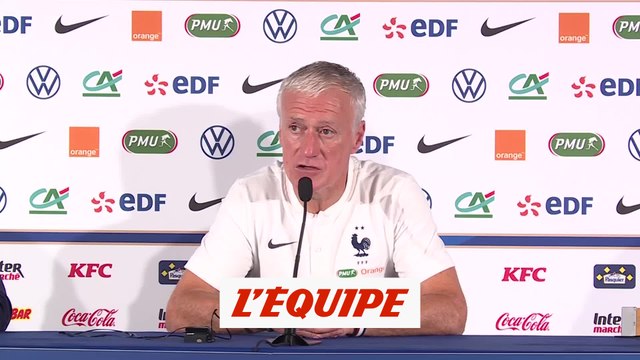 Deschamps sur Coman, Hernandez et Rabiot :« S'il y a risque, je ne le prendrai pas » - Foot - Bleus