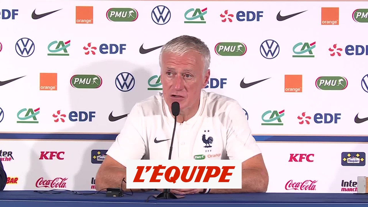 Deschamps sur Coman, Hernandez et Rabiot :« S'il y a risque, je ne le prendrai pas » - Foot - Bleus