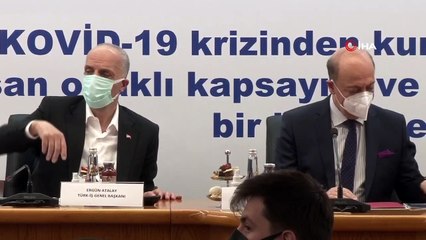 Türk-İş Genel Başkanı  Atalay: “Kayıt dışı örgütsüz çalışan iş yerlerinde devasa problemler var”