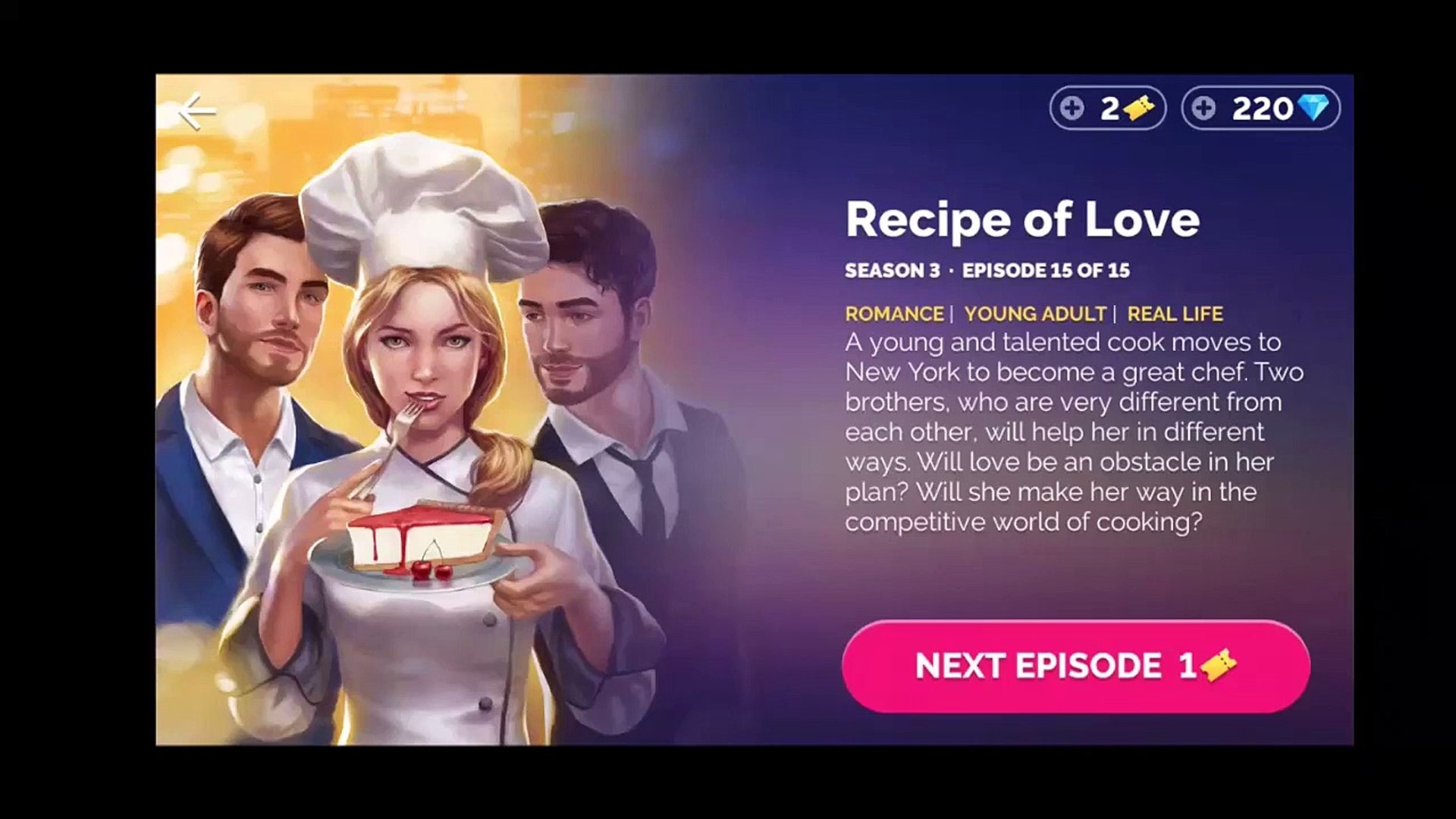 Journeys Recipe Of Love Season 3 Episode 15 Finale Diamond Choices Tom Alternate Ending Video Dailymotion