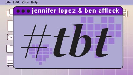 InStyle On: #TBT Jennifer Lopez and Ben Affleck