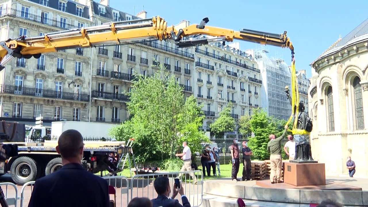 Kleine Schwester der Freiheitsstatue reist nach New York